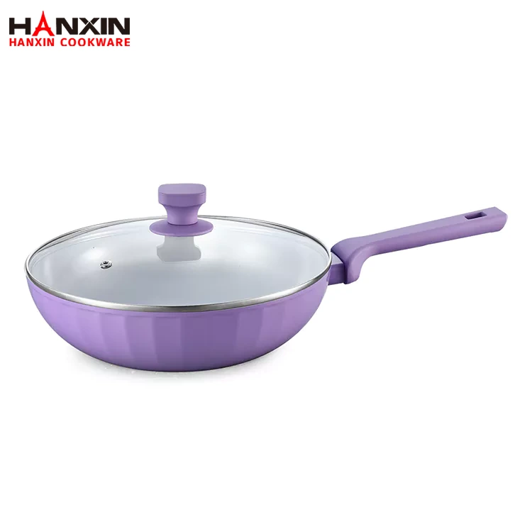 Aluminum Ceramic CD Bottom Wok Pan
