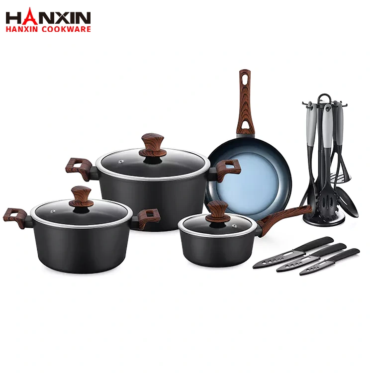 Aluminum Ceramic Induction Bottom Cookware Set Aluminum Ceramic Induction Bottom Cookware Set