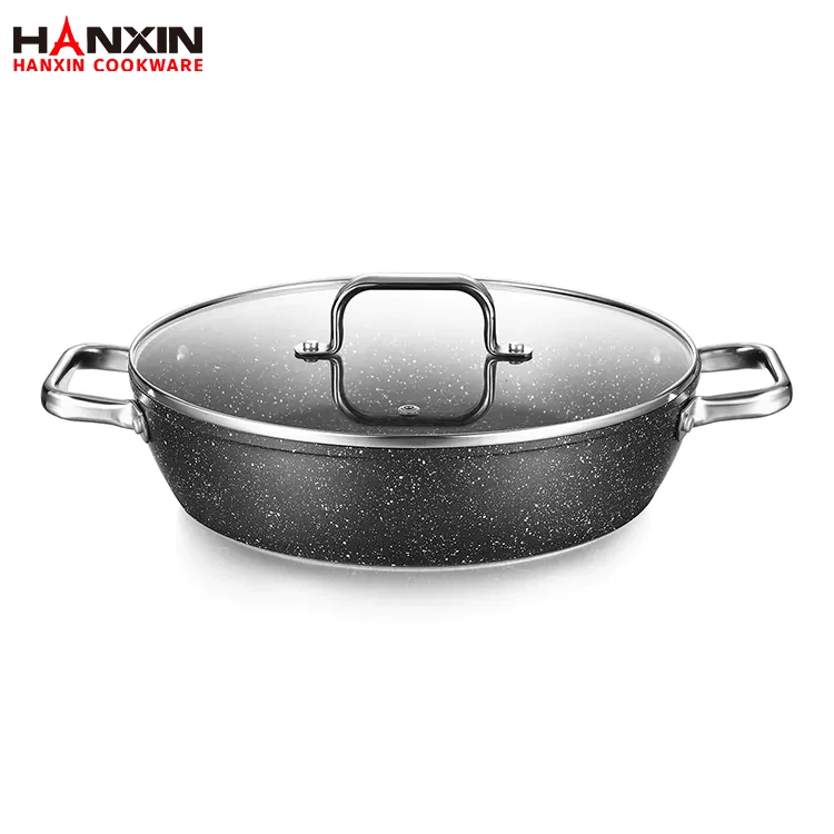Aluminum Ceramic Induction Bottom Saute Pan