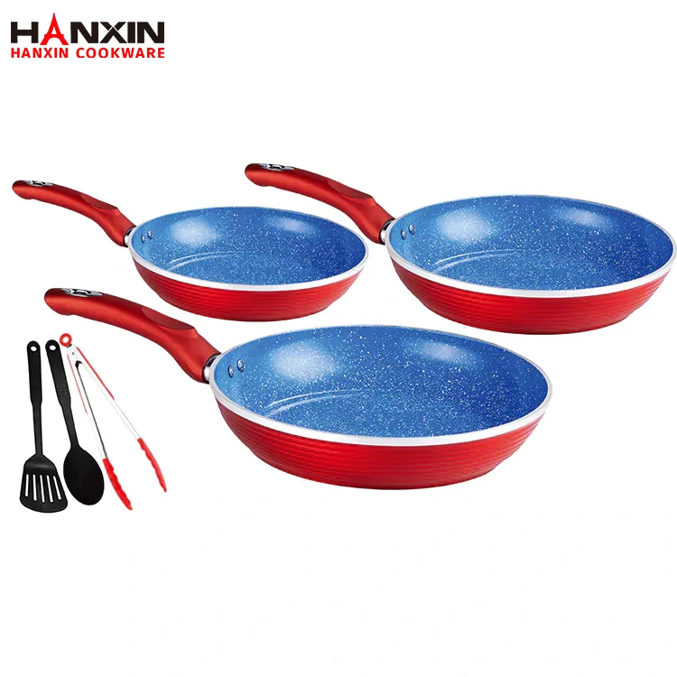 Aluminum Ceramic Marble Coating Cookware Set Aluminum Ceramic Marble Coating Cookware Set