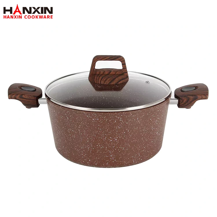Aluminum Ceramic Marble Coating Dutch Oven Aluminum Ceramic Marble Coating Dutch Oven