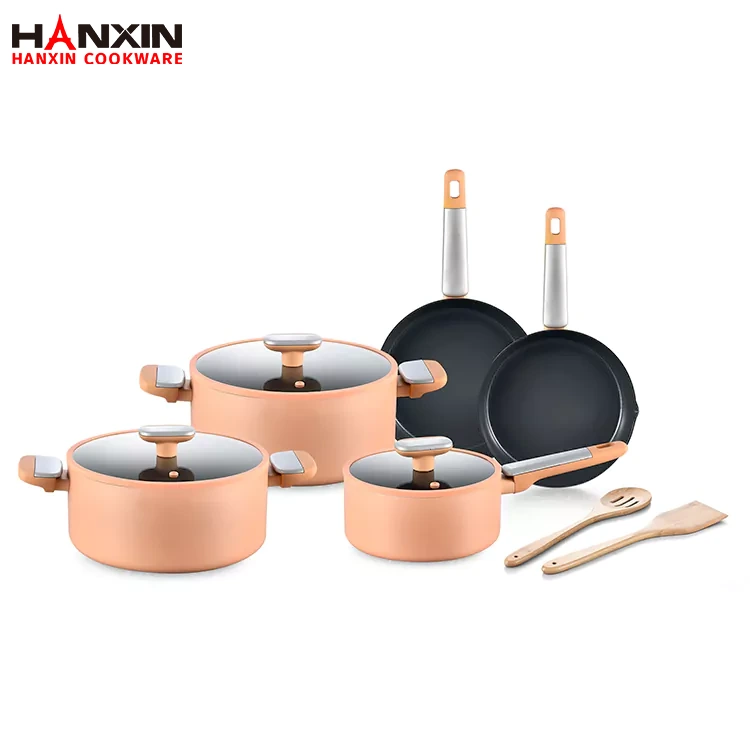Aluminum Cookware Set na may Ceramic Coating