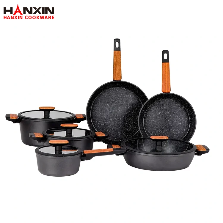 Aluminum Forged Non-Stick Cookware Set Aluminum Forged Non-Stick Cookware Set