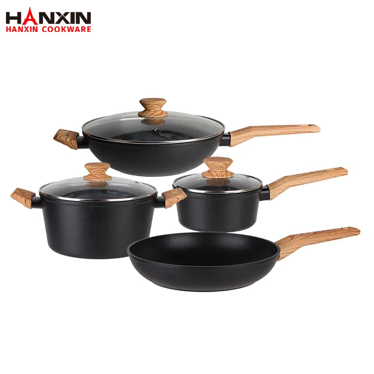 Aluminum Non-Stick CD Bottom Kitchenware Set