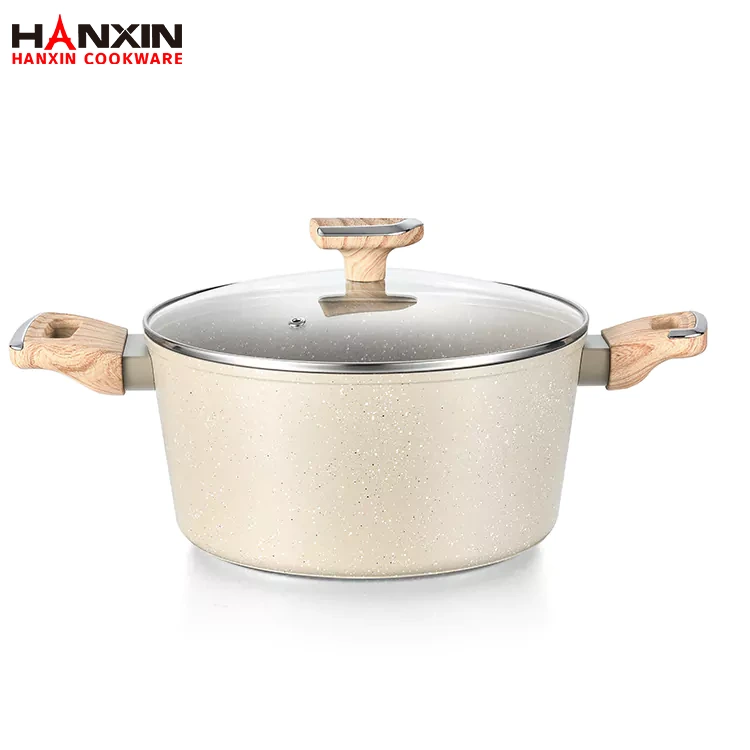 Aluminum Non-Stick Granite Coating Dutch Oven Aluminum Non-Stick Granite Coating Dutch Oven