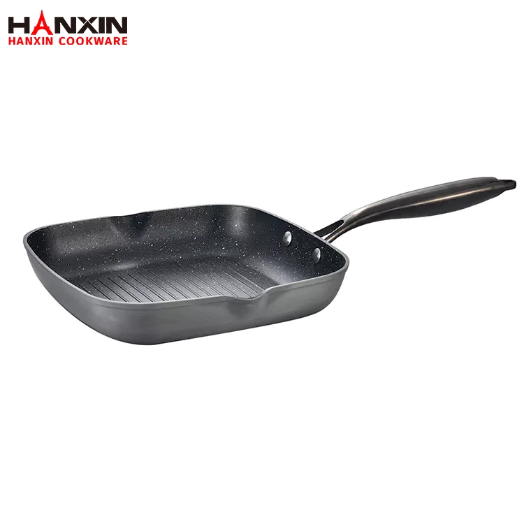 Aluminum Non-Stick Granite Coating Grill Pan