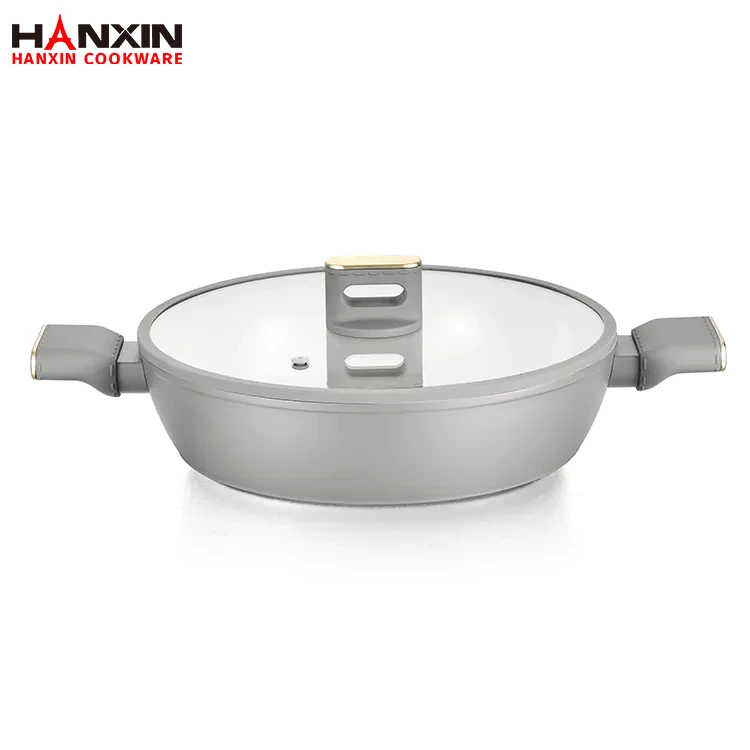 Aluminum Non-Stick Granite Coating Igisa ang Pan Aluminum Non-Stick Granite Coating Igisa ang Pan