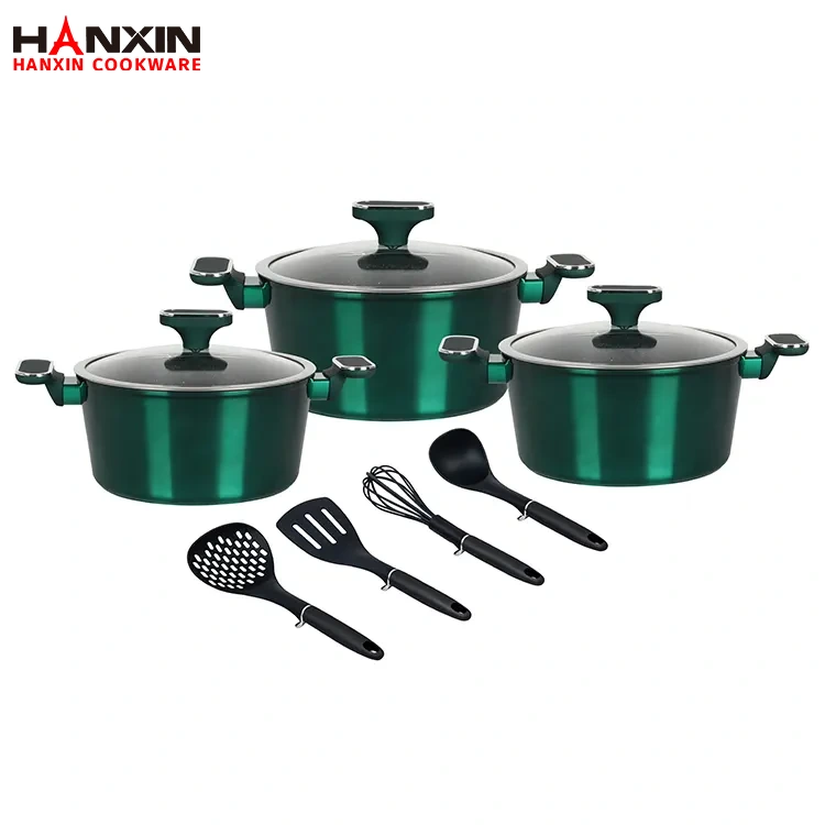 Aluminum Non-Stick Induction Bottom Cookware Set Aluminum Non-Stick Induction Bottom Cookware Set