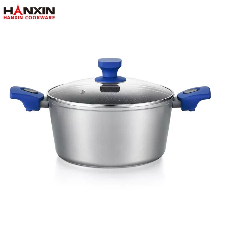 Aluminum Non-Stick Marble Coating Casserole Aluminum Non-Stick Marble Coating Casserole