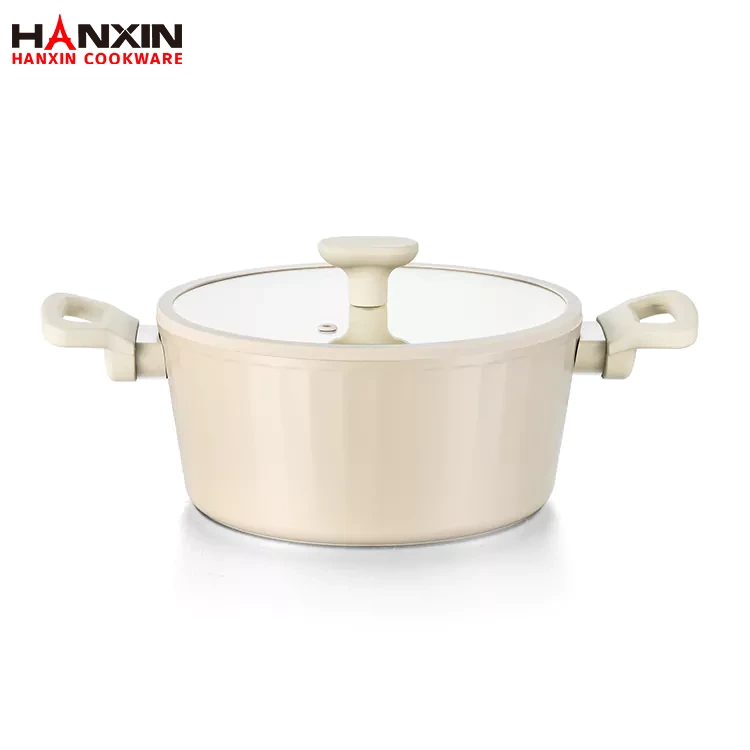 Aluminum Non-Stick Marble Coating Dutch Oven Aluminum Non-Stick Marble Coating Dutch Oven