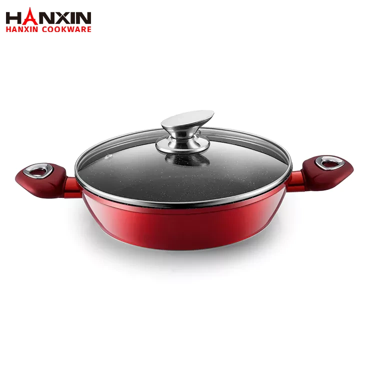 Aluminum Non-Stick Marble Coating Igisa ang Pan Aluminum Non-Stick Marble Coating Igisa ang Pan