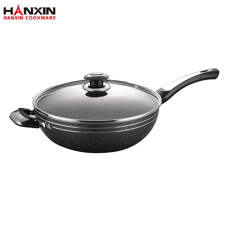 Aluminum Pressed Non-Stick Deep Fry Pan Aluminum Pressed Non-Stick Deep Fry Pan