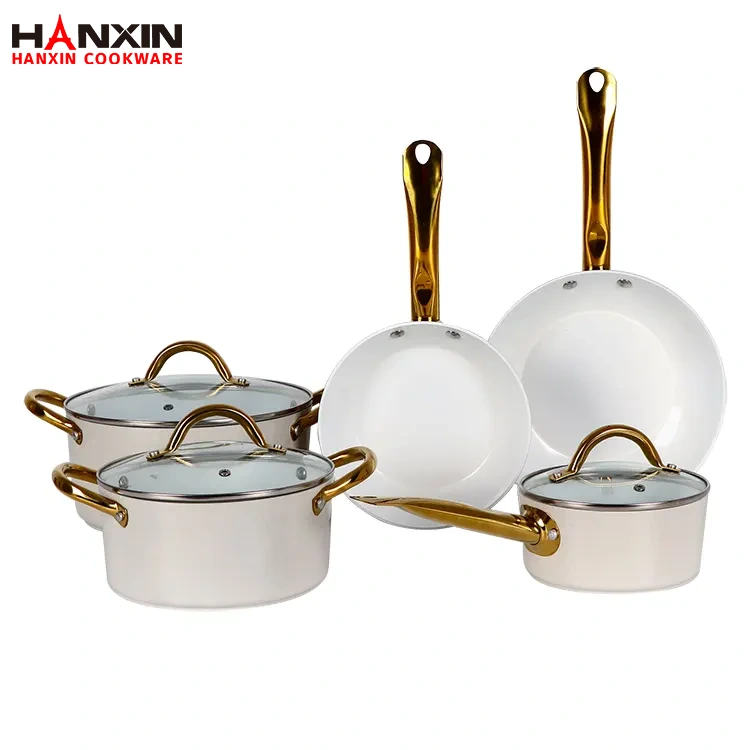 Aluminum Pressed Non-Stick Kitchenware Set ng Cookware